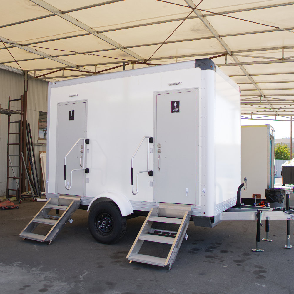 2 Station Restroom Trailers